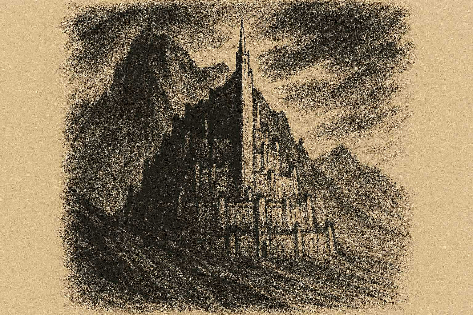 Minas Tirith Charcoal