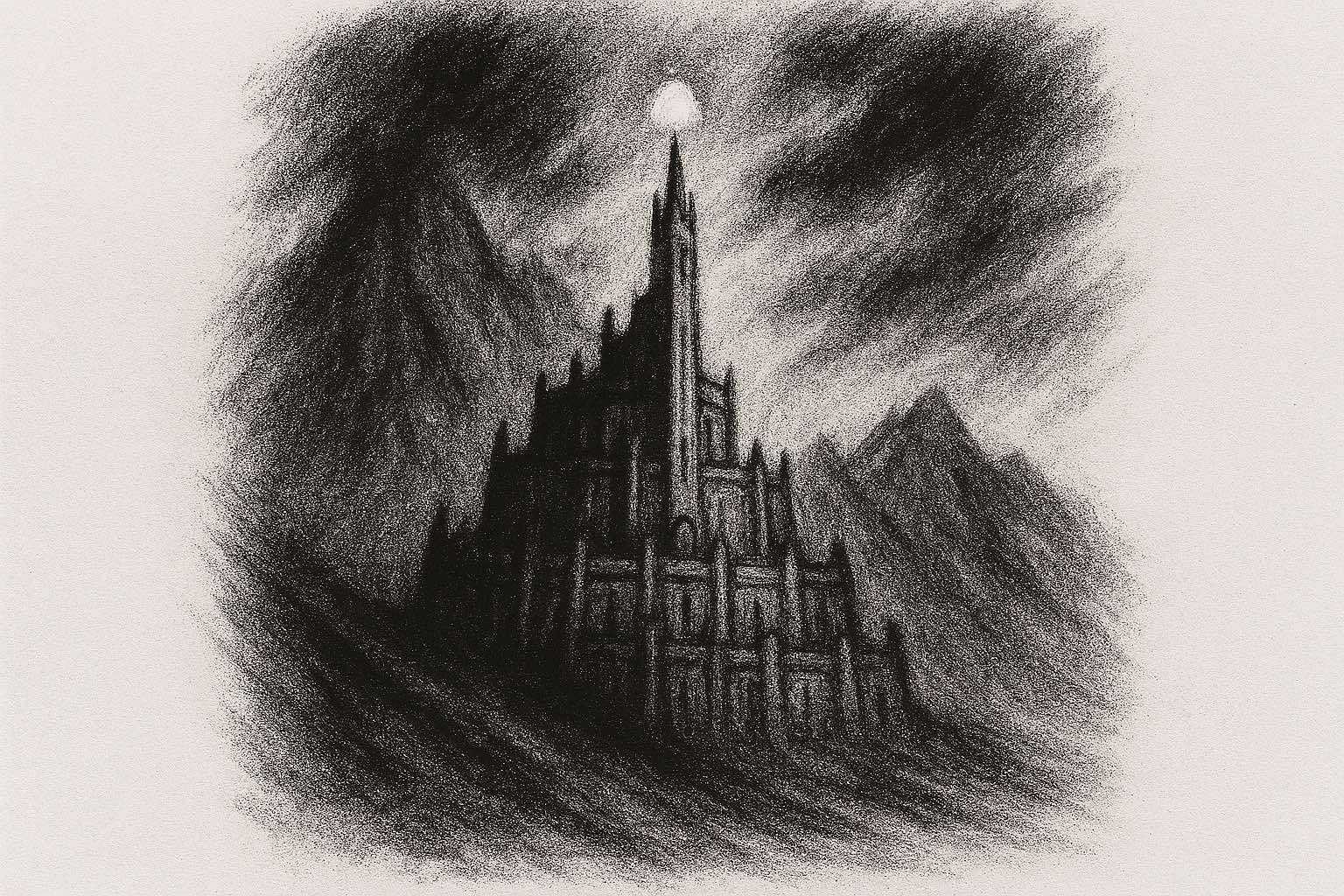 Minas Tirith - Charcoal